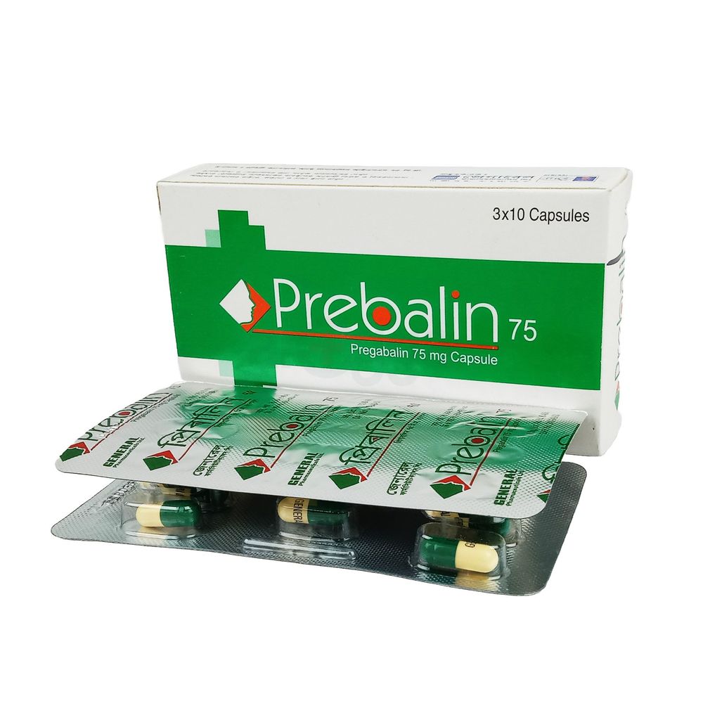 Prebalin 75mg Capsule