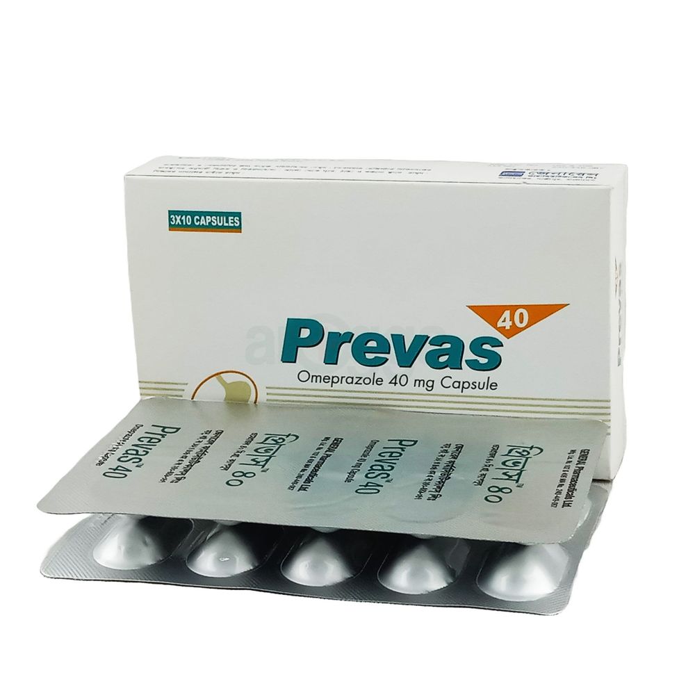 Prevas 40mg Capsule