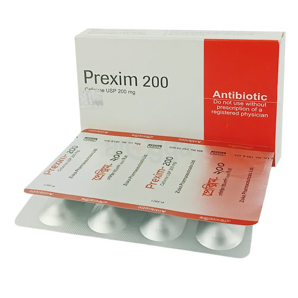 Prexim 200 price in Bangladesh | Arogga Online Pharmacy