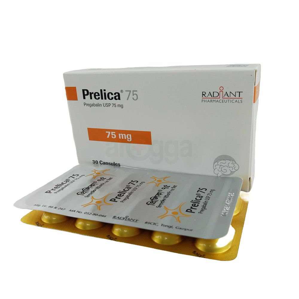 Prelica 75mg Capsule