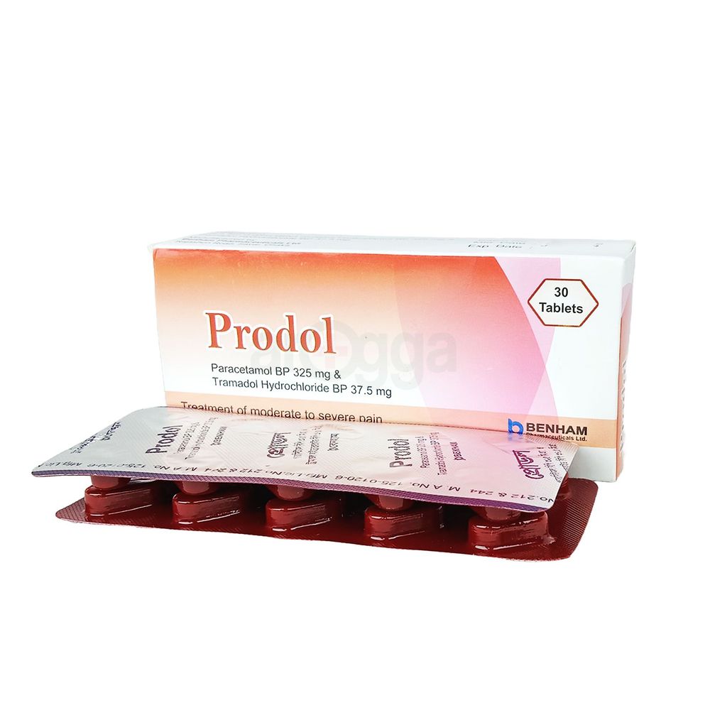 Prodol 325mg+37.5mg Tablet