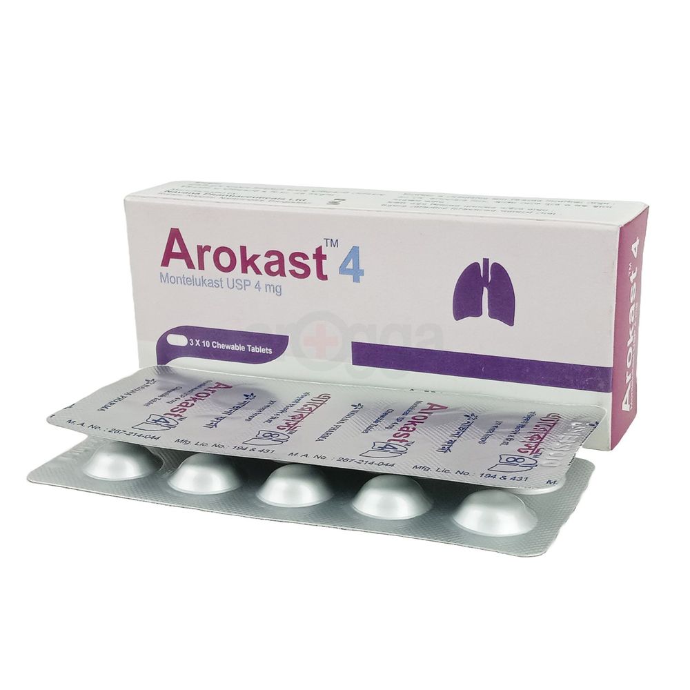 Arokast 4mg Tablet