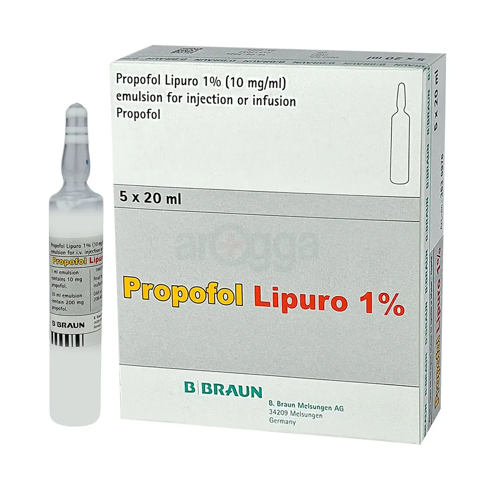 Propofol Lipuro 10mg/ml Injection