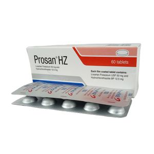 Prosan HZ 12.5/50 12.5mg+50mg Tablet