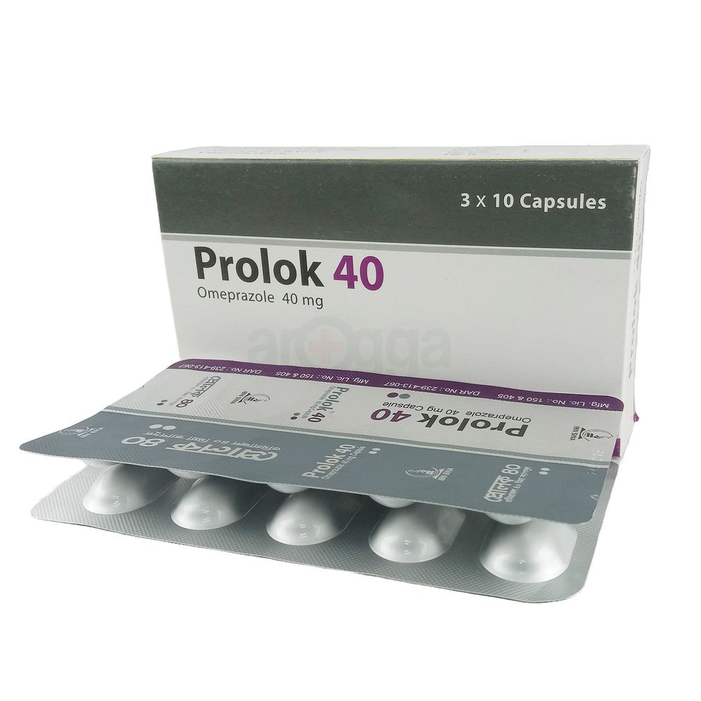 Prolok 40mg Capsule - Arogga Online Pharmacy