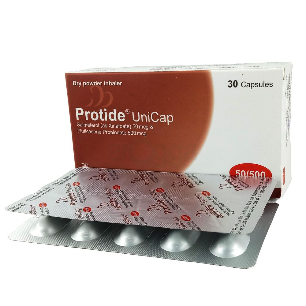 Protide 500 Unicap 50mcg+500mcg Capsule