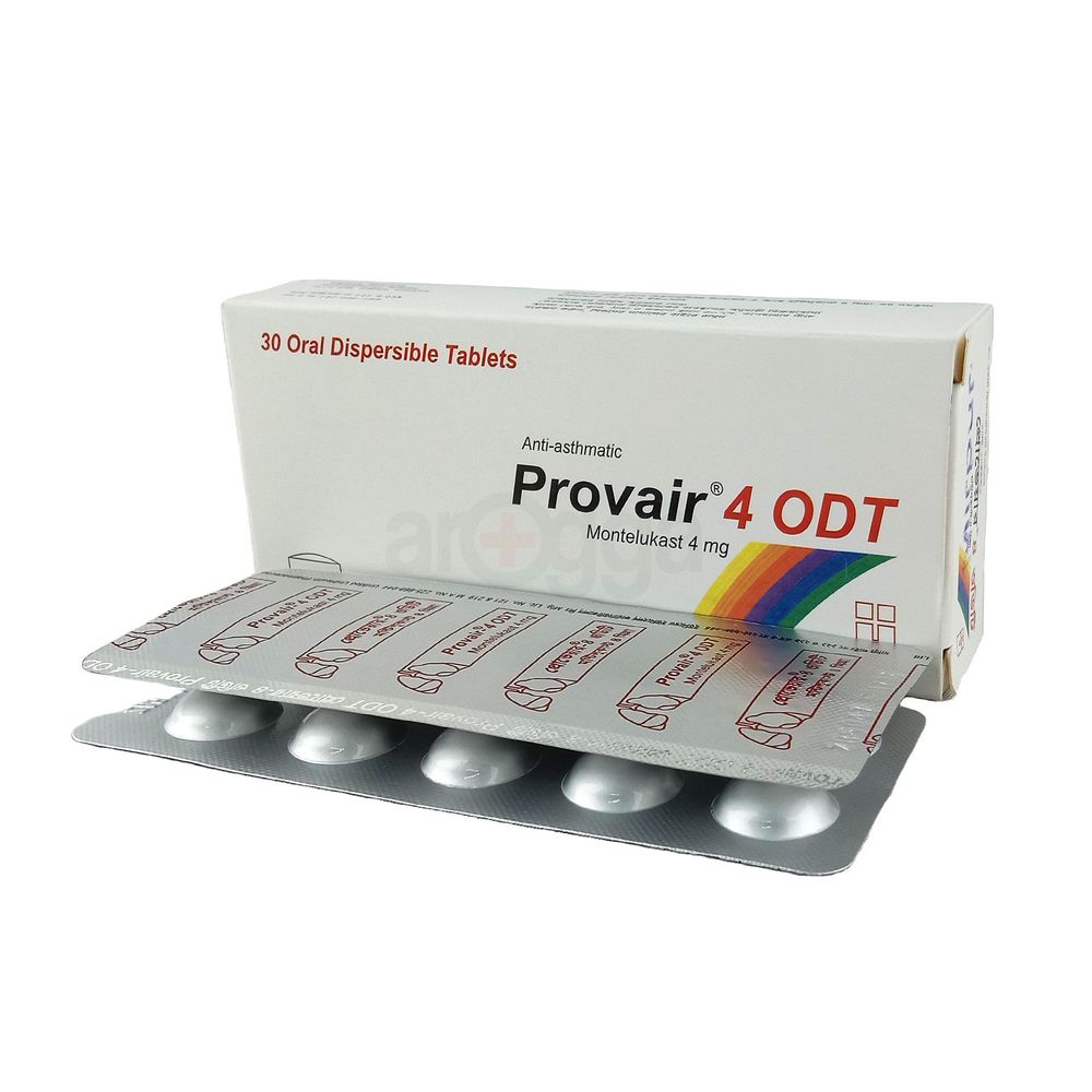 Provair 4 ODT 4mg Tablet