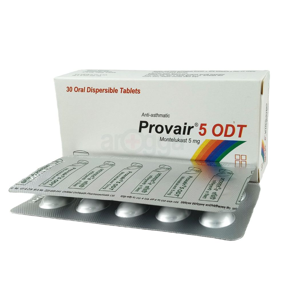 Provair 5 ODT 5mg Tablet