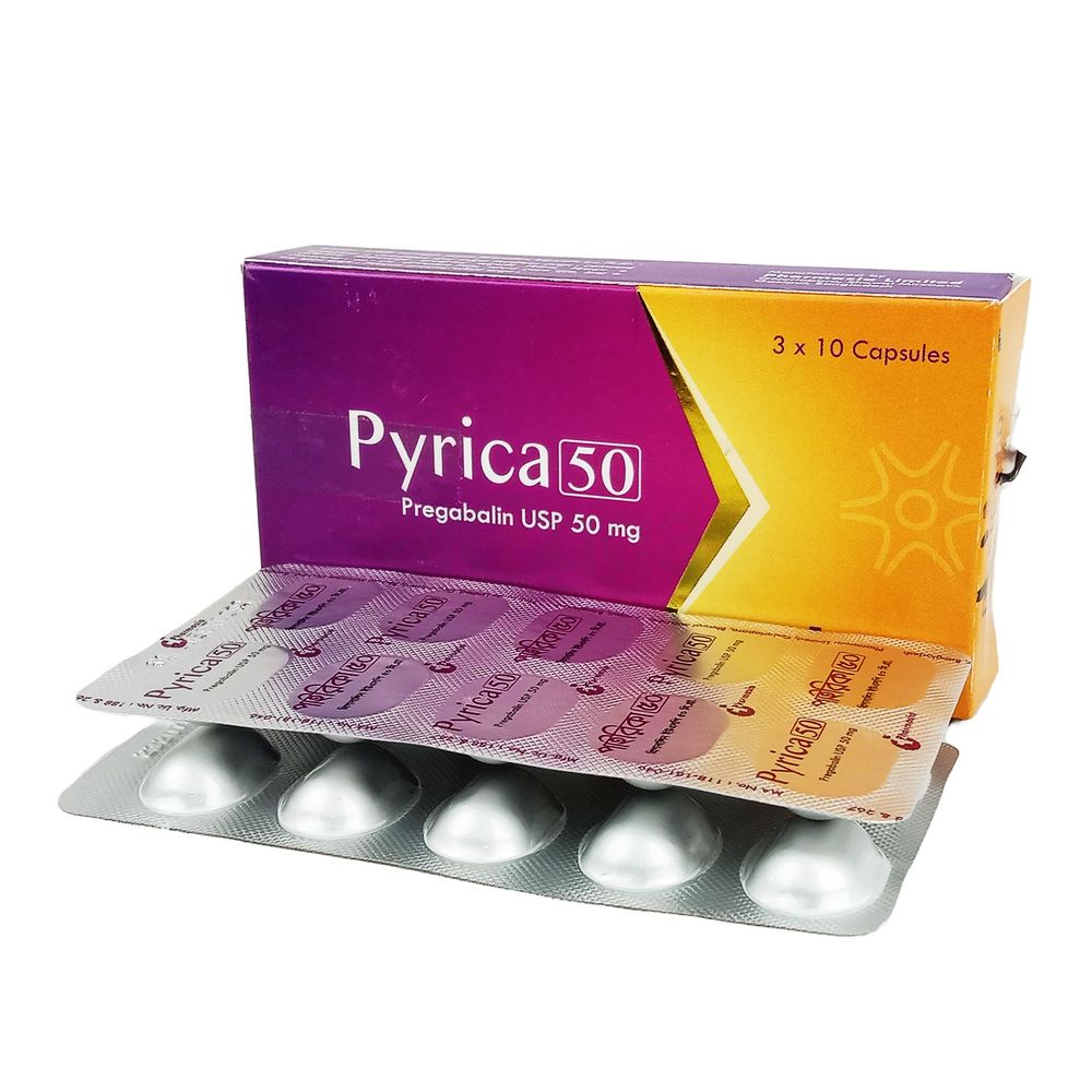 Pyrica 50mg Capsule