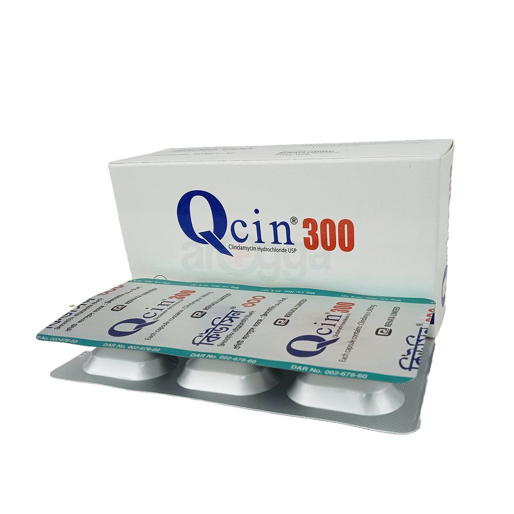 Qcin 300mg Capsule