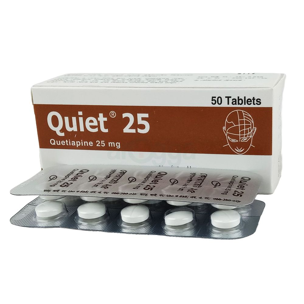 Quiet 25mg Tablet