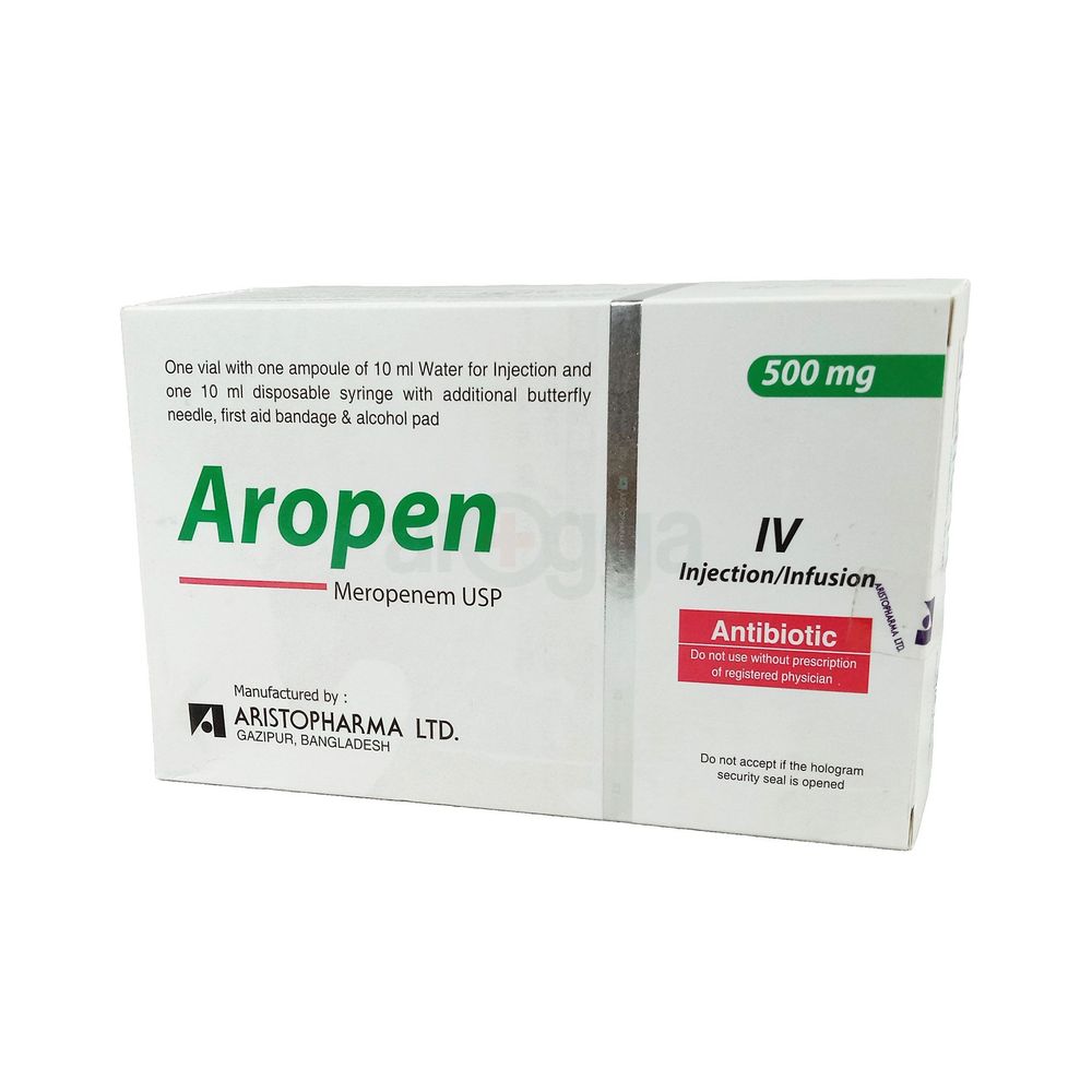 Aropen 500 IV 500mg/vial Injection