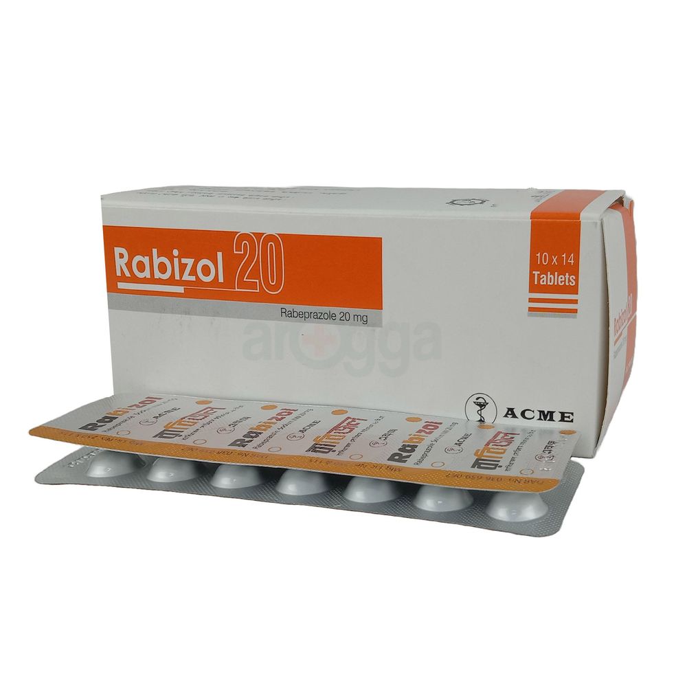 Rabizol 20mg Tablet