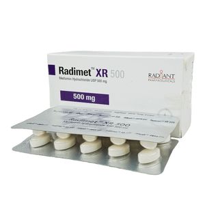 Radimet XR 500mg Tablet