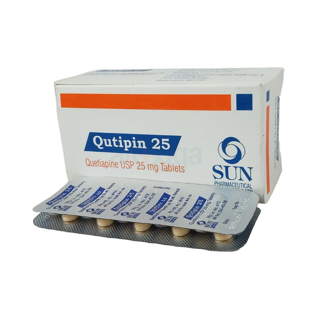 Qutipin 25mg Tablet