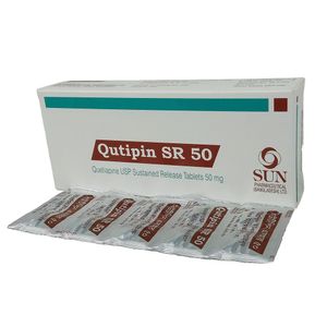 Qutipin SR 50mg Tablet