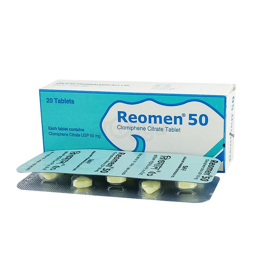 Reomen 50mg Tablet - Arogga Online Pharmacy