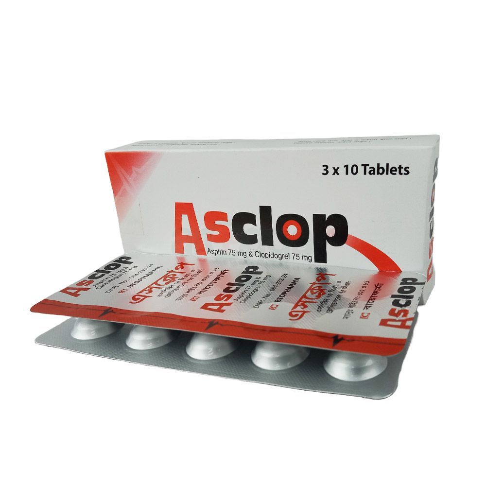 Asclop 75mg+75mg Tablet