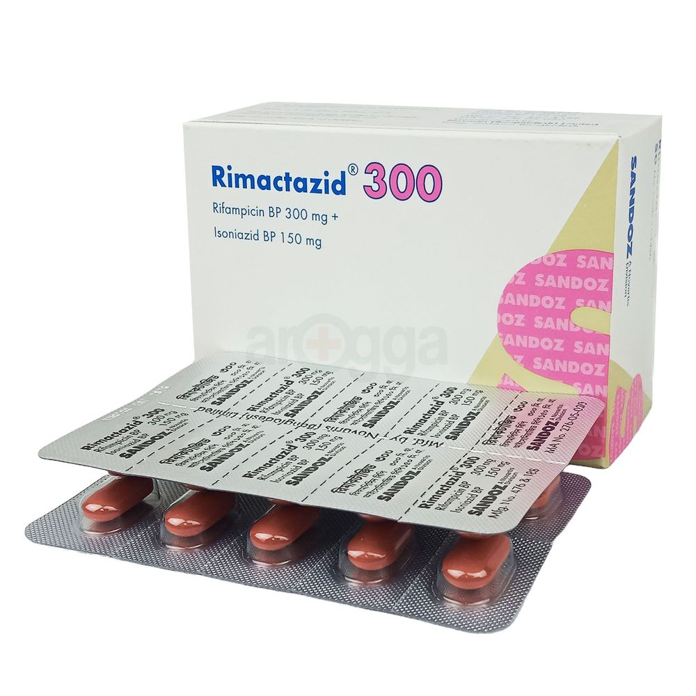 Rimactazid 300 150mg+300mg Tablet