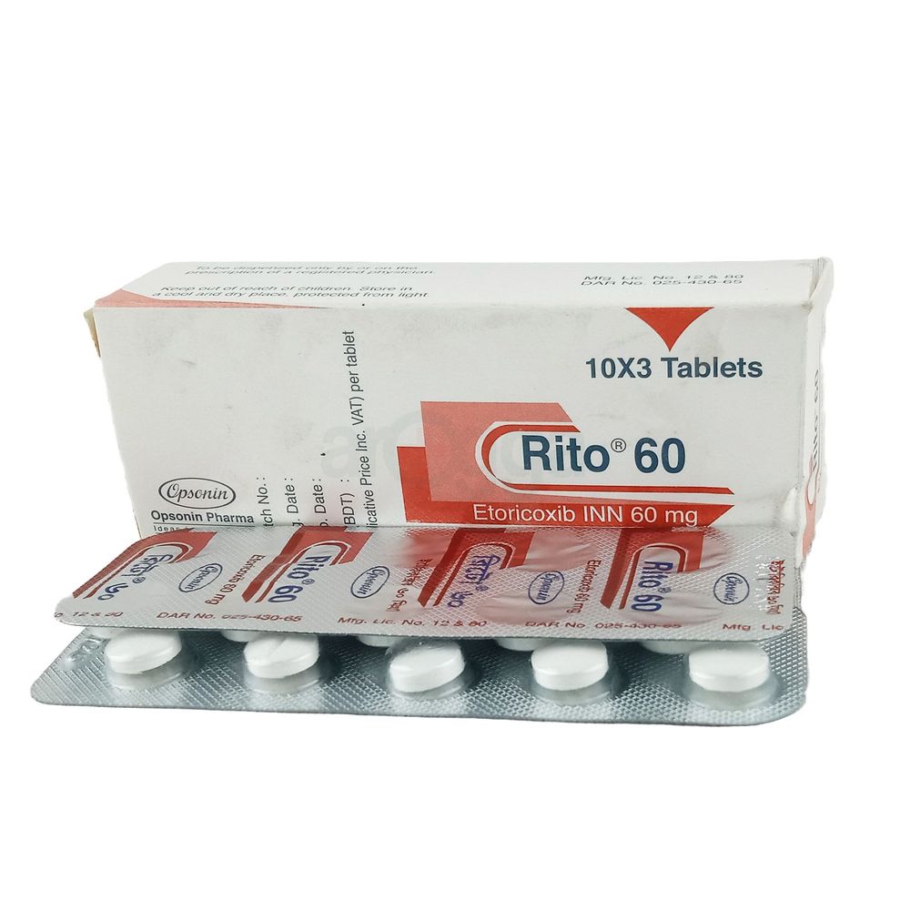 Rito 60mg Tablet