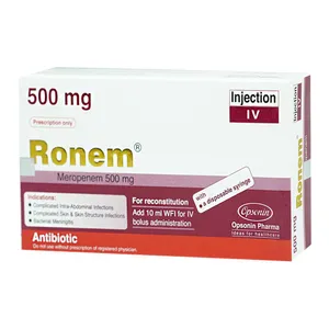 Ronem 500mg/vial Injection