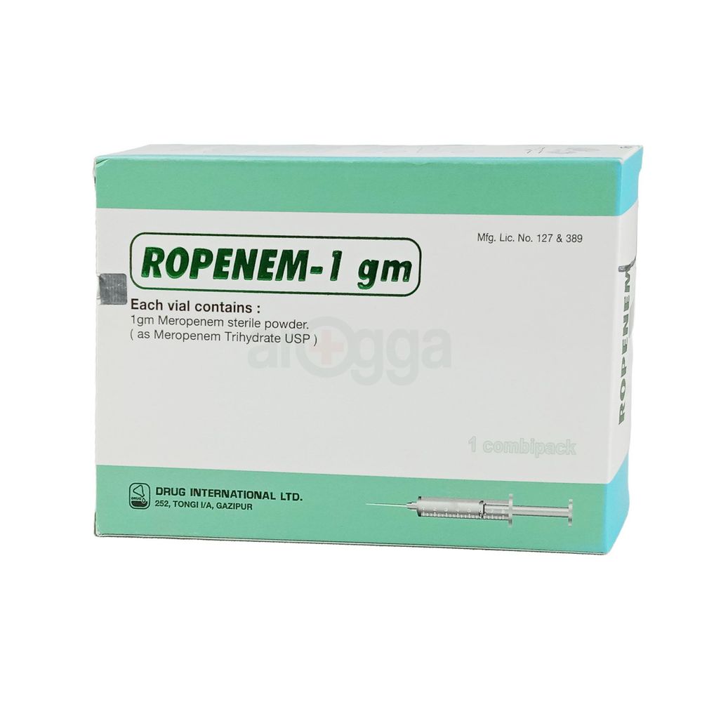 Ropenem 1gm 1gm/vial Injection