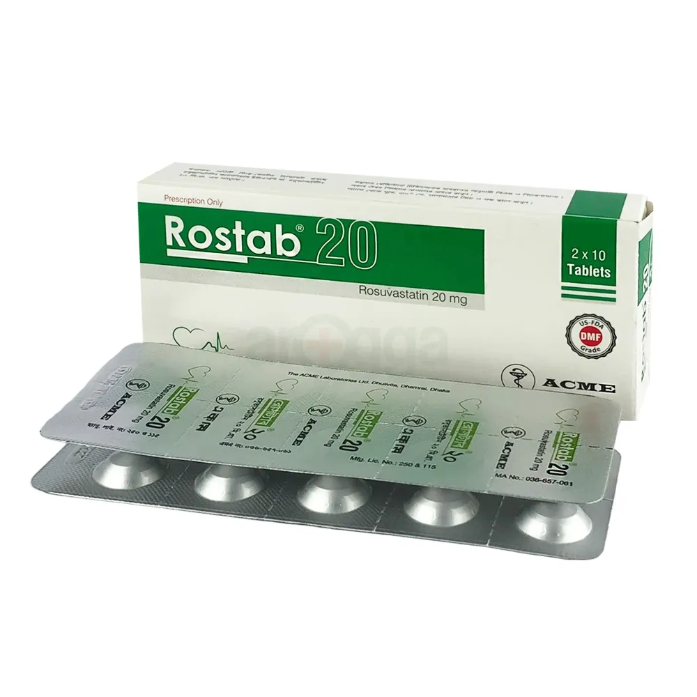 Rostab 20mg Tablet