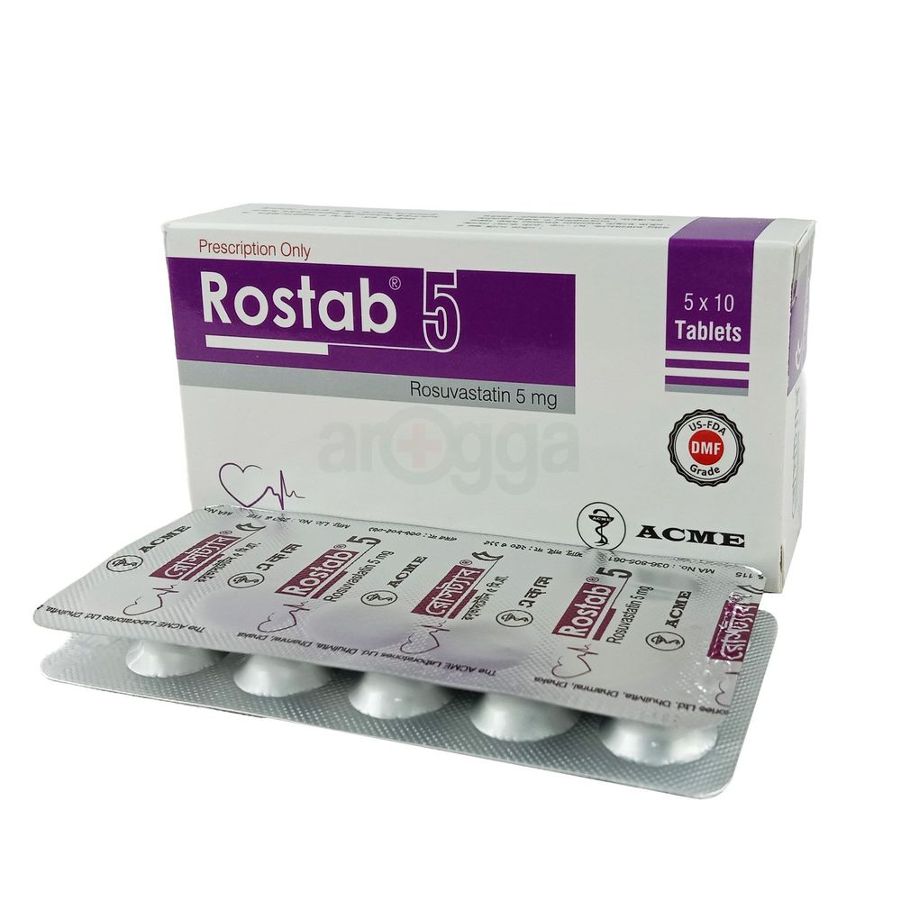 Rostab 5mg Tablet