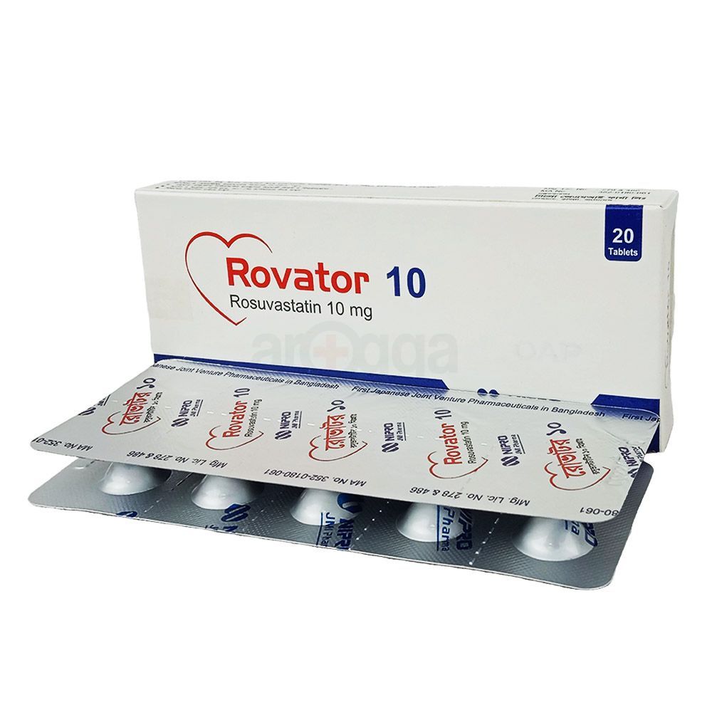 Rovator 10mg Tablet