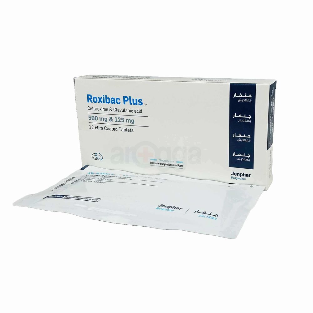 Roxibac Plus 500mg+125mg Tablet