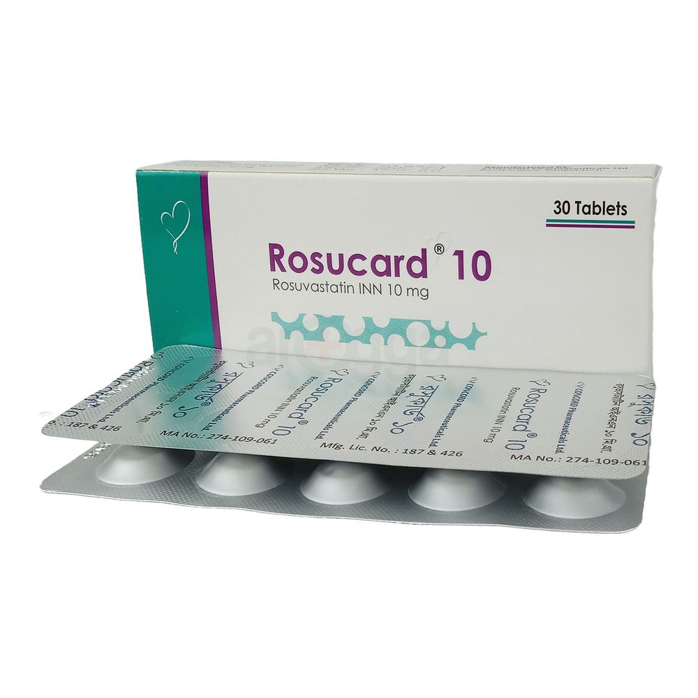 Rosucard 10mg Tablet