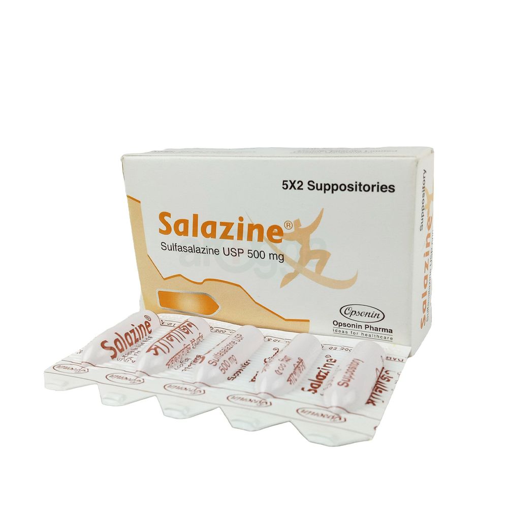 Salazine Suppository 500mg Suppository