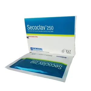 Secoclav 250mg+62.5mg Tablet