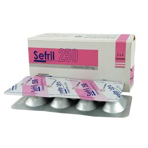 Sefril 250mg Capsule