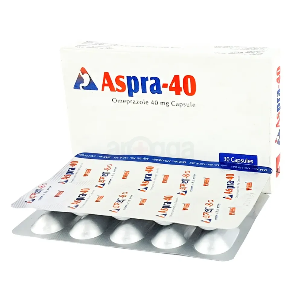 Aspra 40mg Capsule