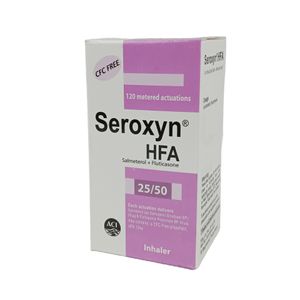 Seroxyn HFA 25/50 25mcg+50mcg Inhaler