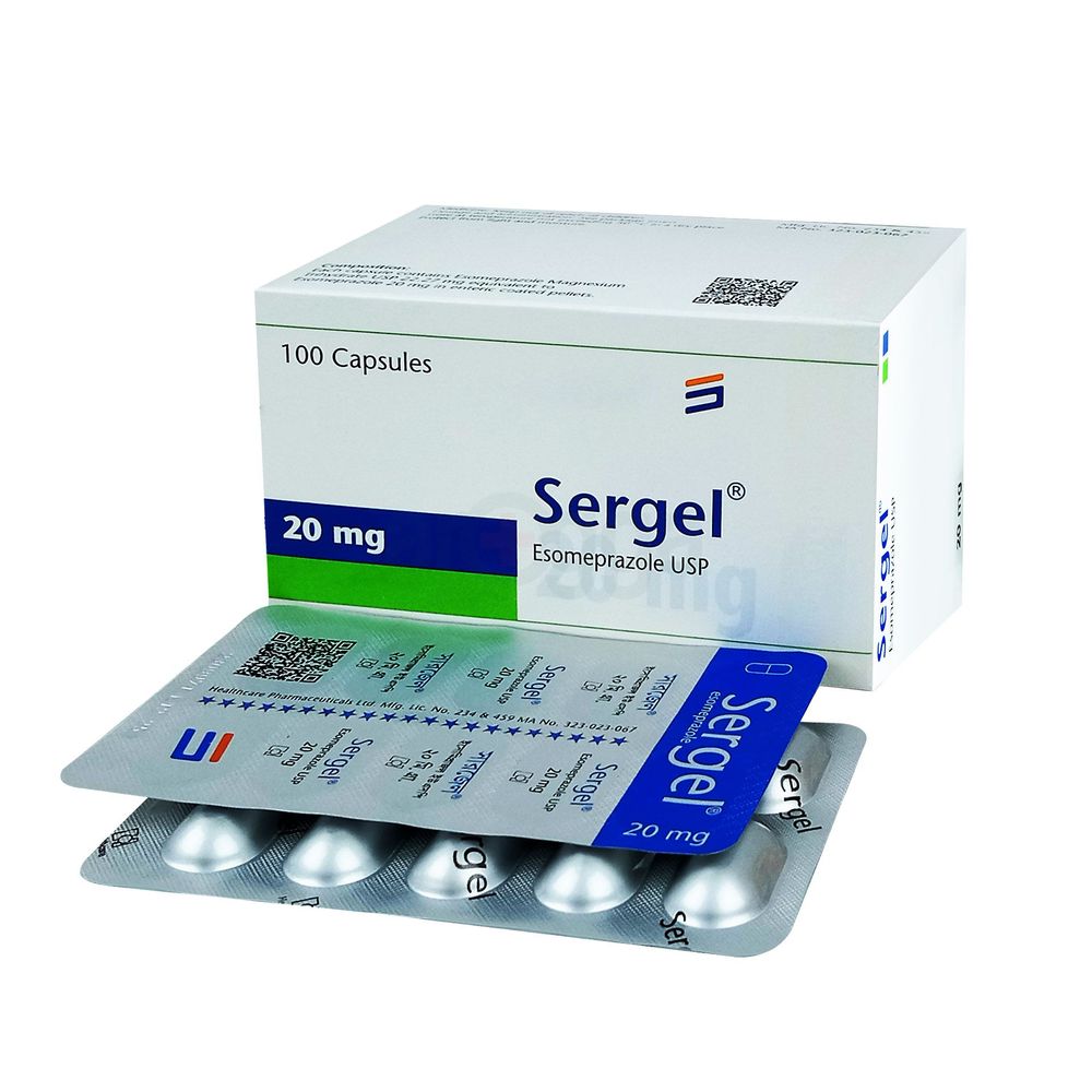 Sergel 20mg Capsule