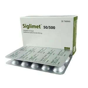 Siglimet 50/500mg+50mg Tablet