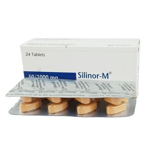 Silinor-M 1000mg+50mg Tablet