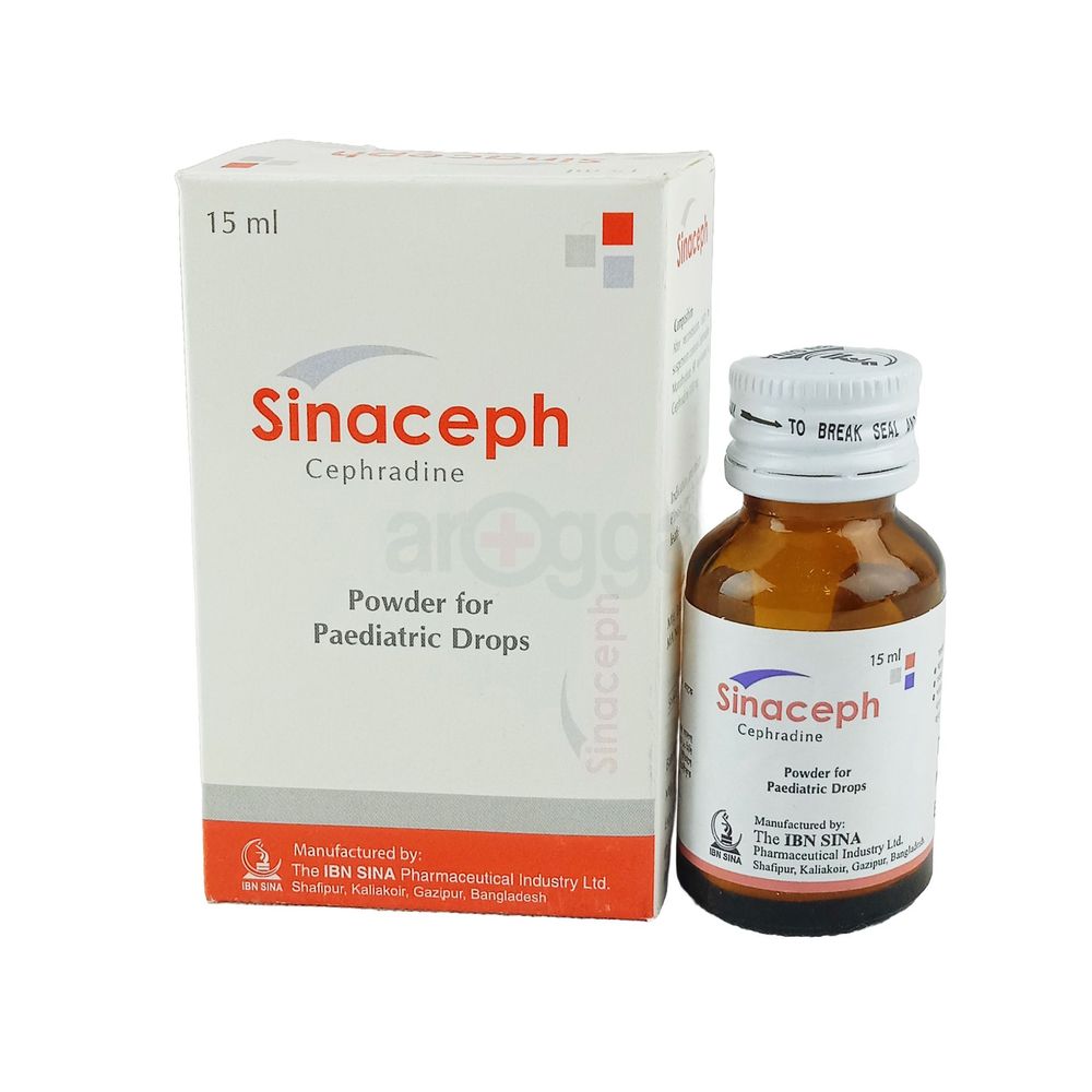 Sinaceph 125mg/1.25ml Pediatric Drops