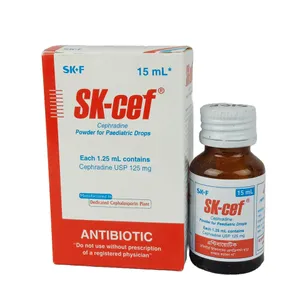 Sk Cef 125mg/1.25ml Pediatric Drops