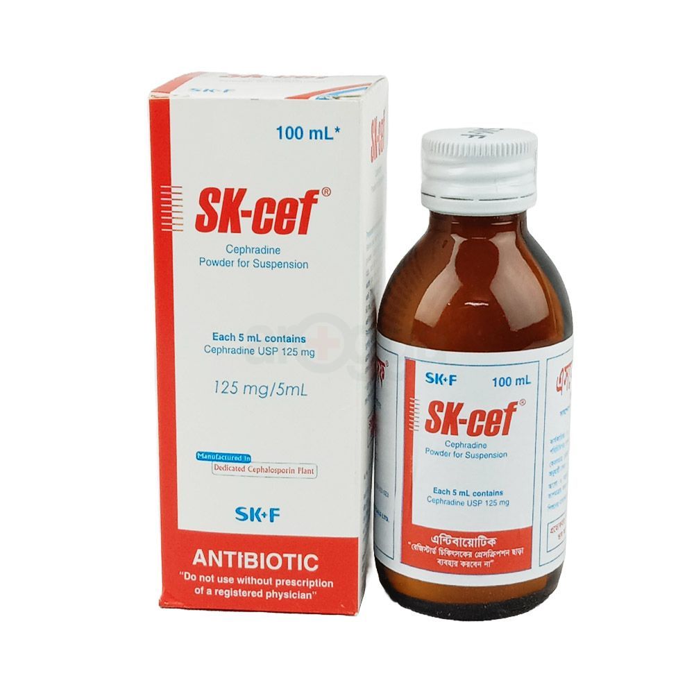 Sk Cef 125mg/5ml Powder for Suspension