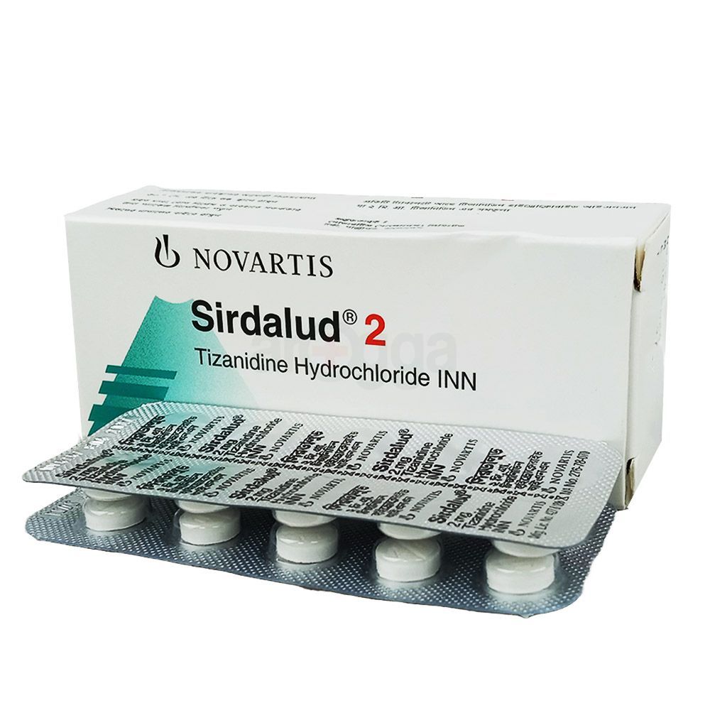 Sirdalud 2mg Tablet