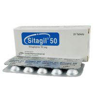 Sitagil 50mg Tablet