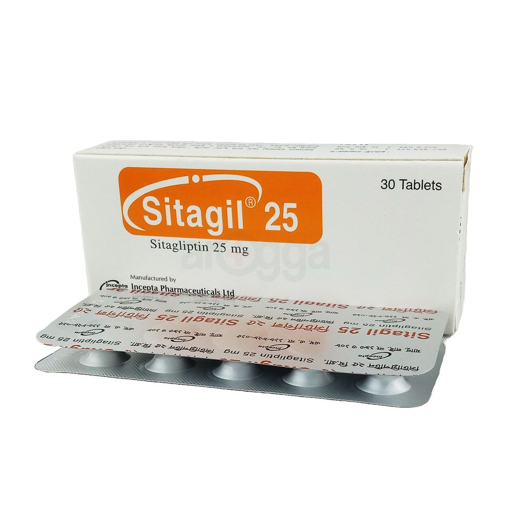 Sitagil 25mg Tablet