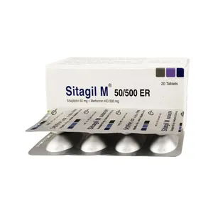 Sitagil M 500 ER 500mg+50mg Tablet