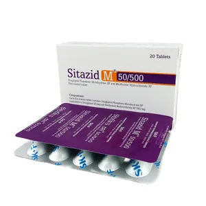 Sitazid M 50/500mg+50mg Tablet