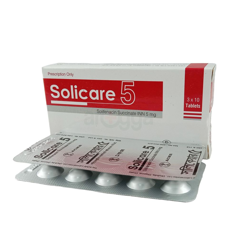 Solicare 5mg Tablet