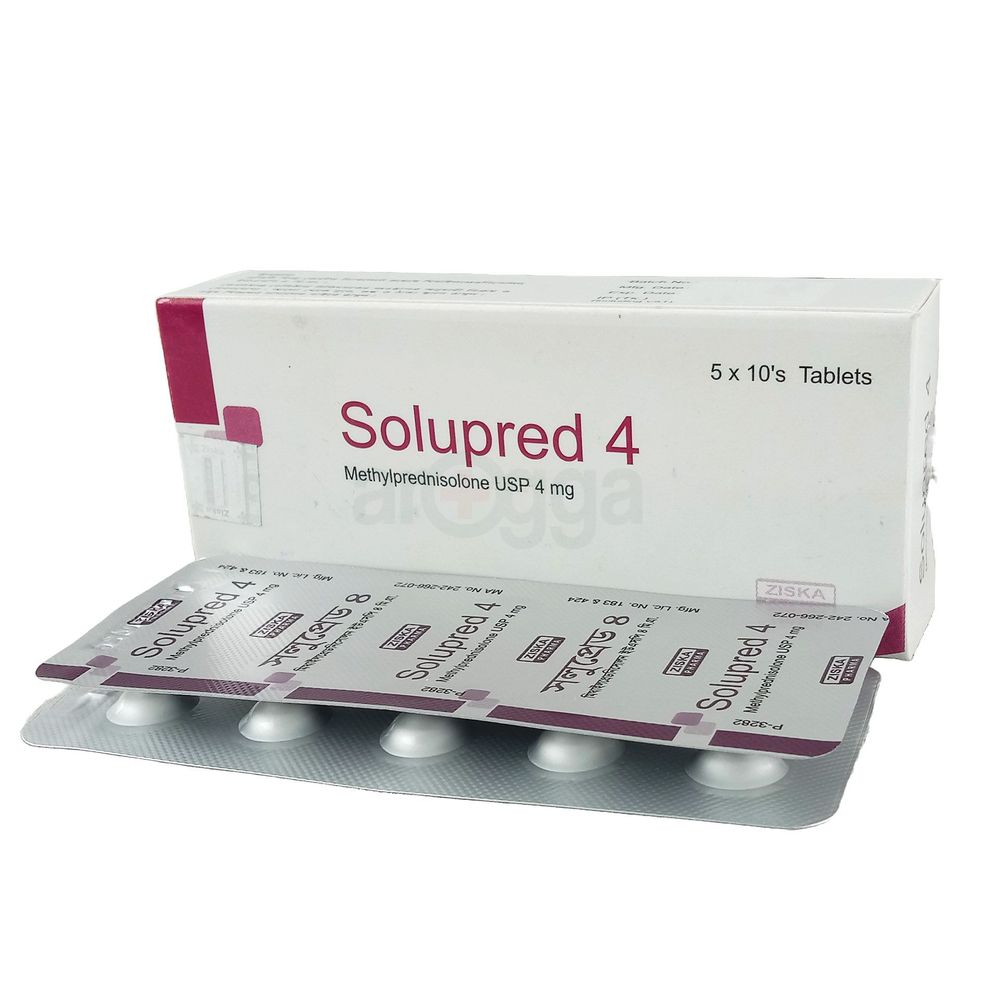 Solupred 4mg Tablet