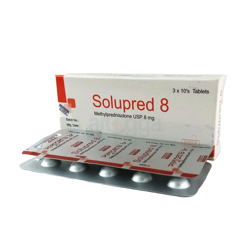 Solupred 8mg Tablet